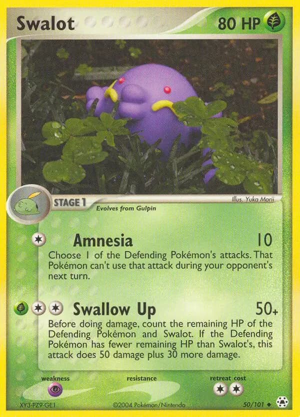 Swalot — Hidden Legends card #50