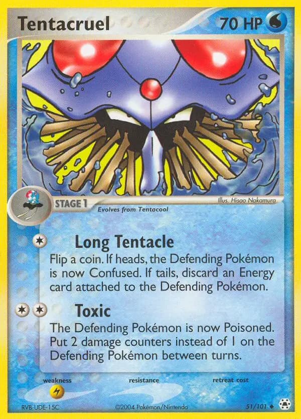 Tentacruel — Hidden Legends card #51