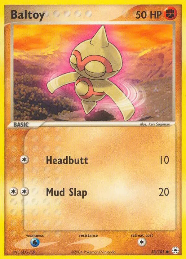 Baltoy — Hidden Legends card #53