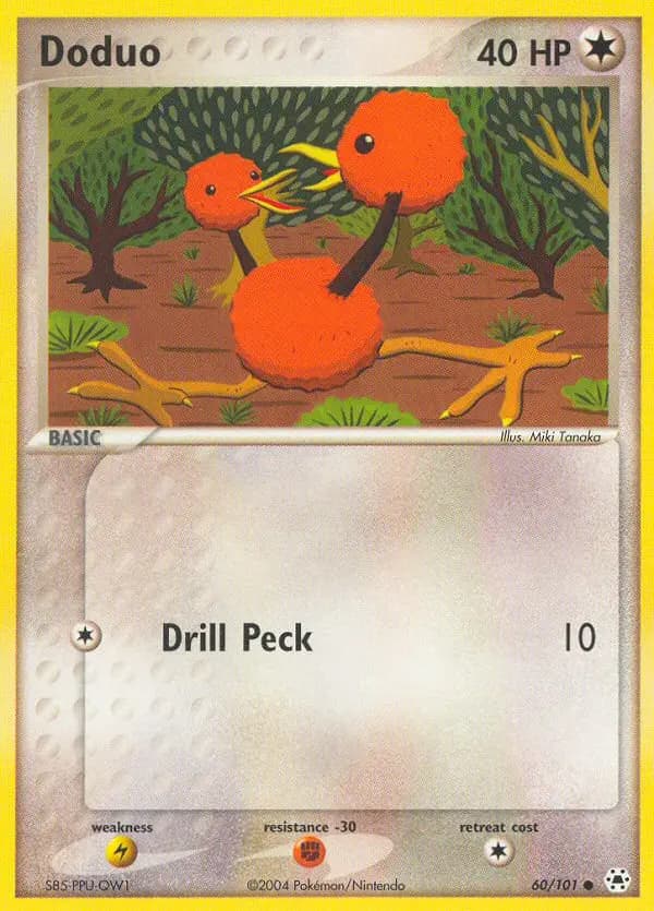 Doduo — Hidden Legends card #60