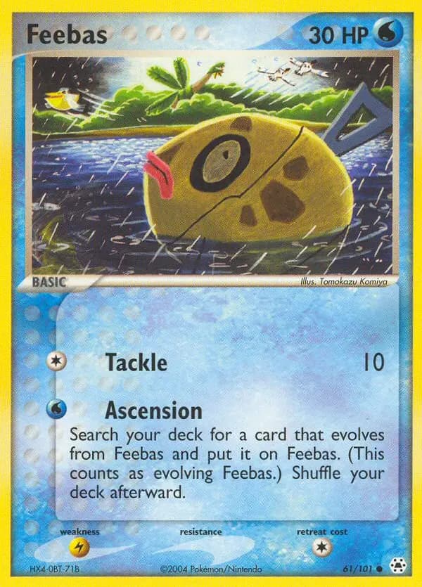 Feebas — Hidden Legends card #61
