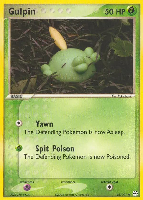 Gulpin — Hidden Legends card #62