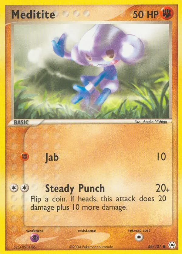 Meditite — Hidden Legends card #66