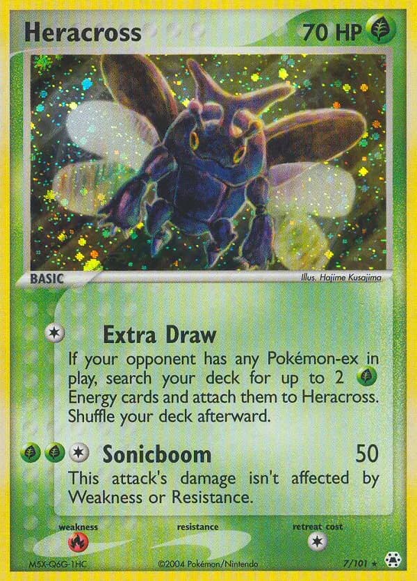 Heracross — Hidden Legends card #7