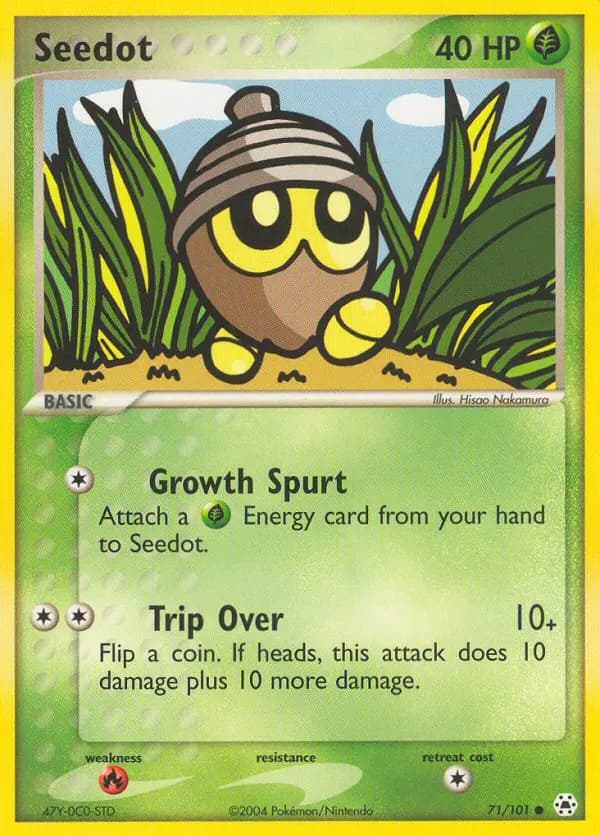 Seedot — Hidden Legends card #71