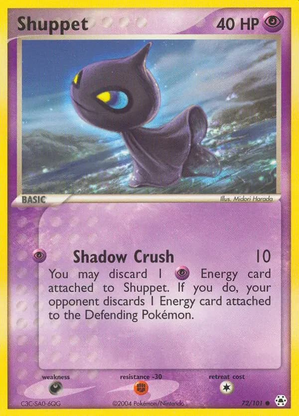 Shuppet — Hidden Legends card #72
