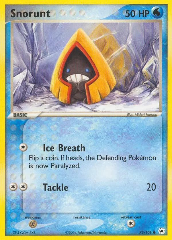 Snorunt — Hidden Legends card #73