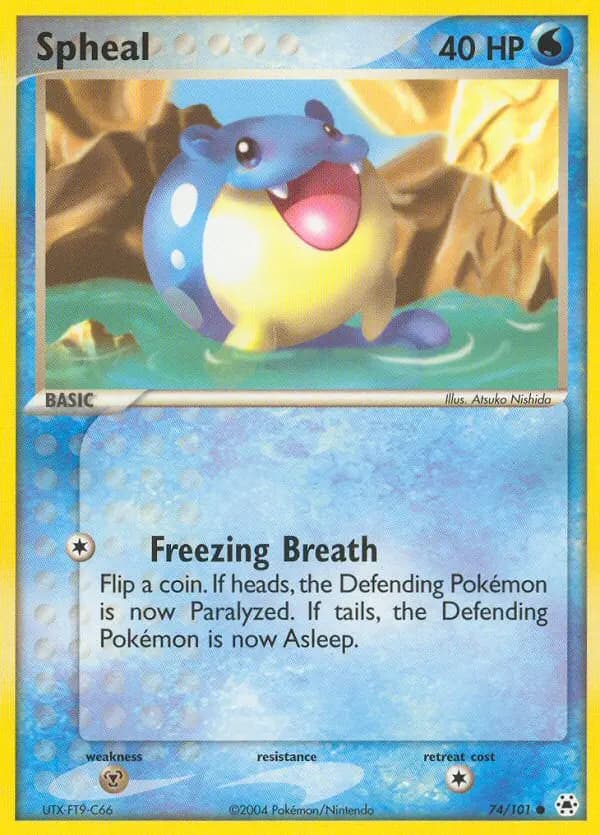 Spheal — Hidden Legends card #74