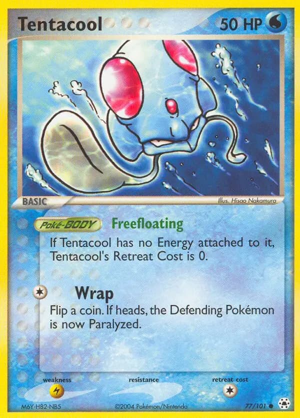 Tentacool — Hidden Legends card #77