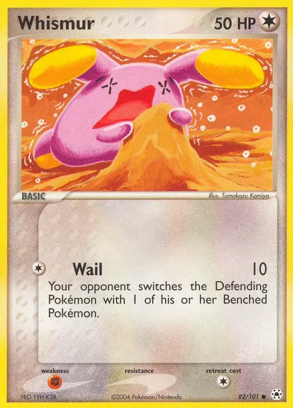 Whismur — Hidden Legends card #82