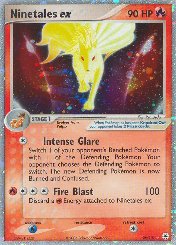 Ninetales ex — Hidden Legends card #96