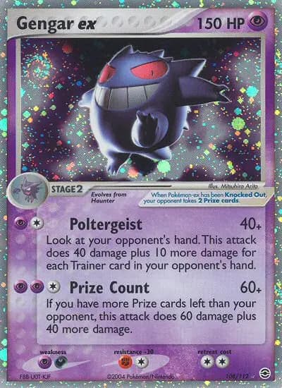 Gengar ex — FireRed & LeafGreen card #108