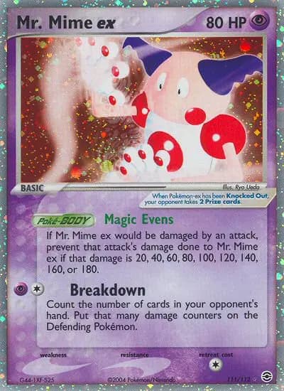 Mr. Mime ex — FireRed & LeafGreen card #111