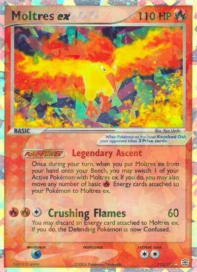 Moltres ex — FireRed & LeafGreen card #115