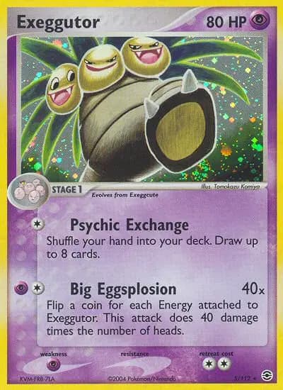Exeggutor — FireRed & LeafGreen card #5