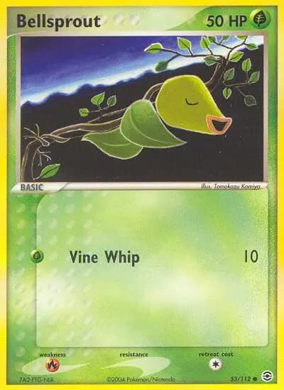 Bellsprout — FireRed & LeafGreen card #53
