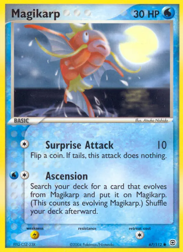 Magikarp — FireRed & LeafGreen card #67