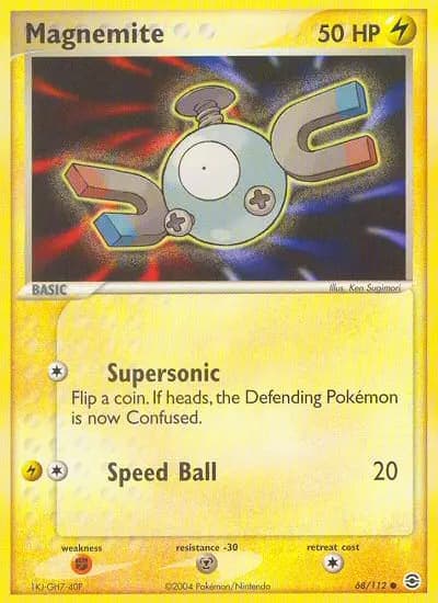 Magnemite — FireRed & LeafGreen card #68