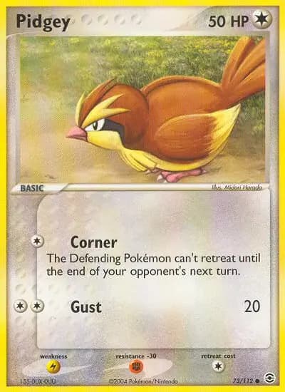 Pidgey — FireRed & LeafGreen card #73
