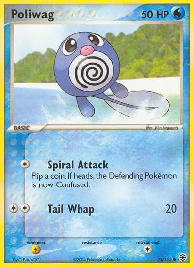 Poliwag — FireRed & LeafGreen card #75