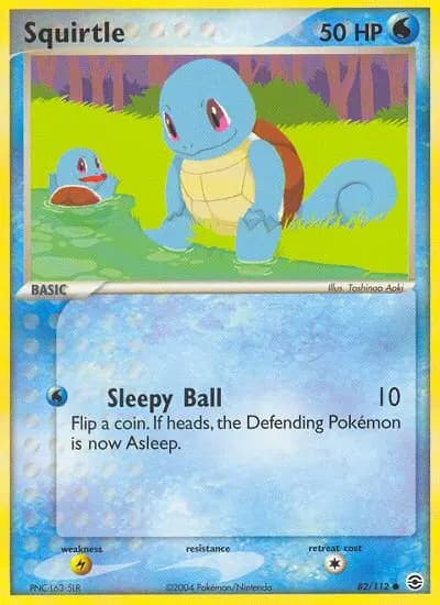 Squirtle — FireRed & LeafGreen card #82