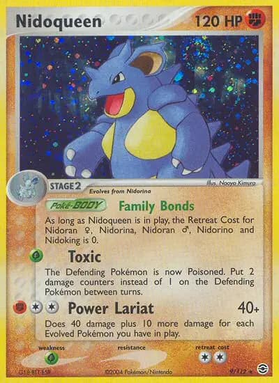 Nidoqueen — FireRed & LeafGreen card #9