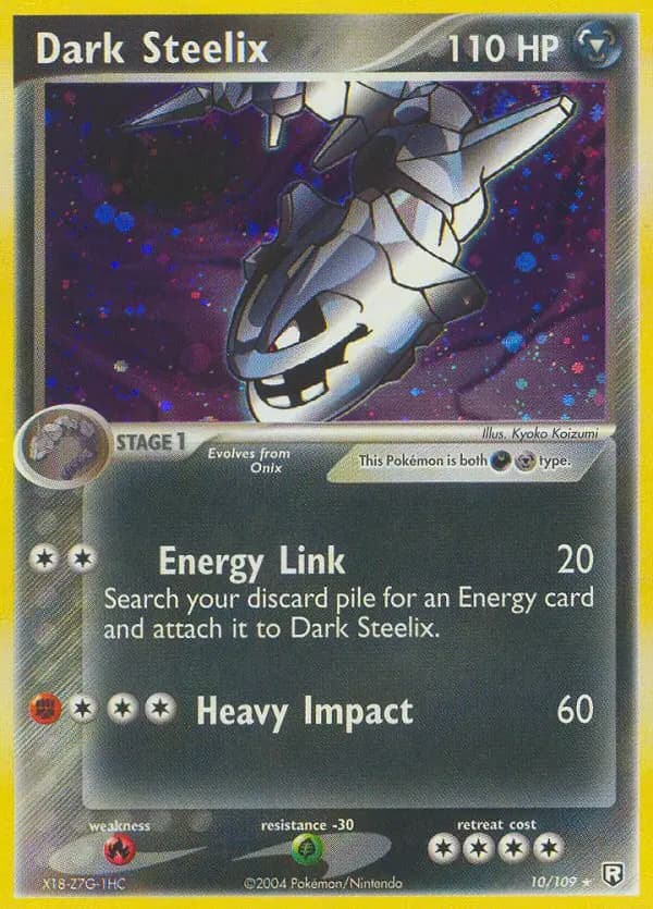 Dark Steelix — Team Rocket Returns card #10