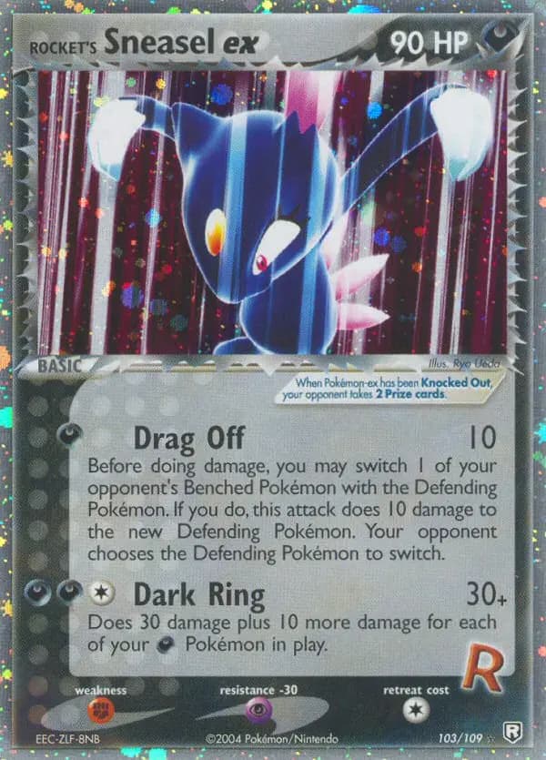 Rocket's Sneasel ex — Team Rocket Returns card #103