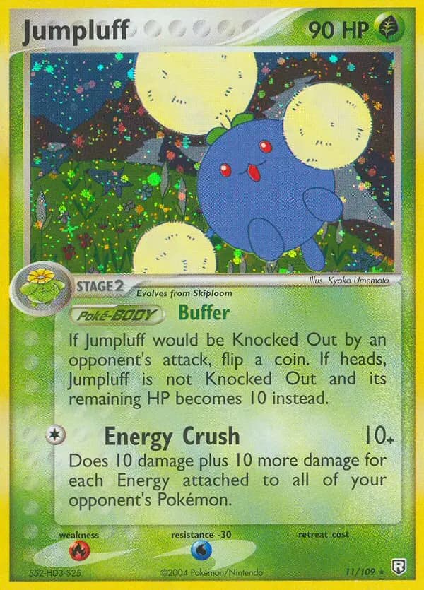 Jumpluff — Team Rocket Returns card #11