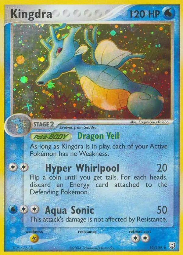 Kingdra — Team Rocket Returns card #12