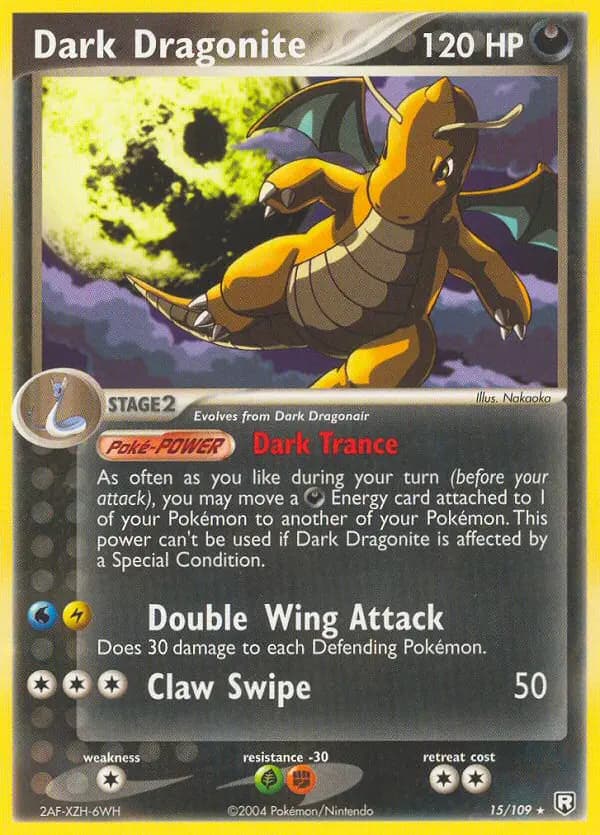 Dark Dragonite — Team Rocket Returns card #15