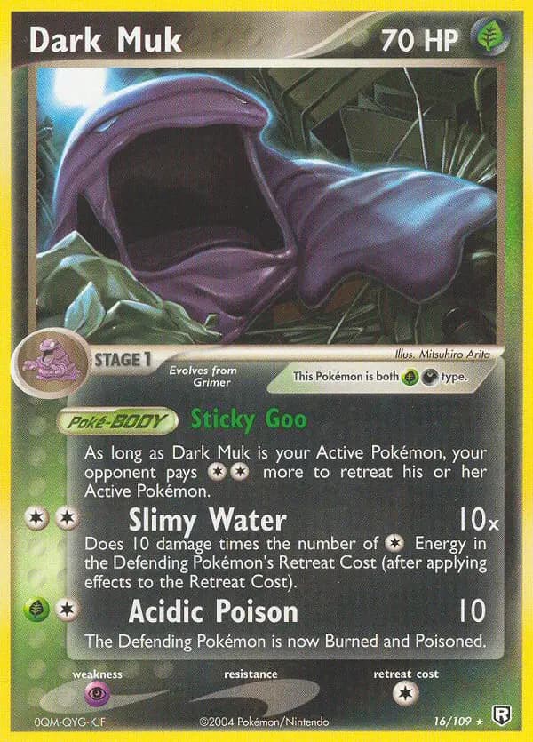 Dark Muk — Team Rocket Returns card #16