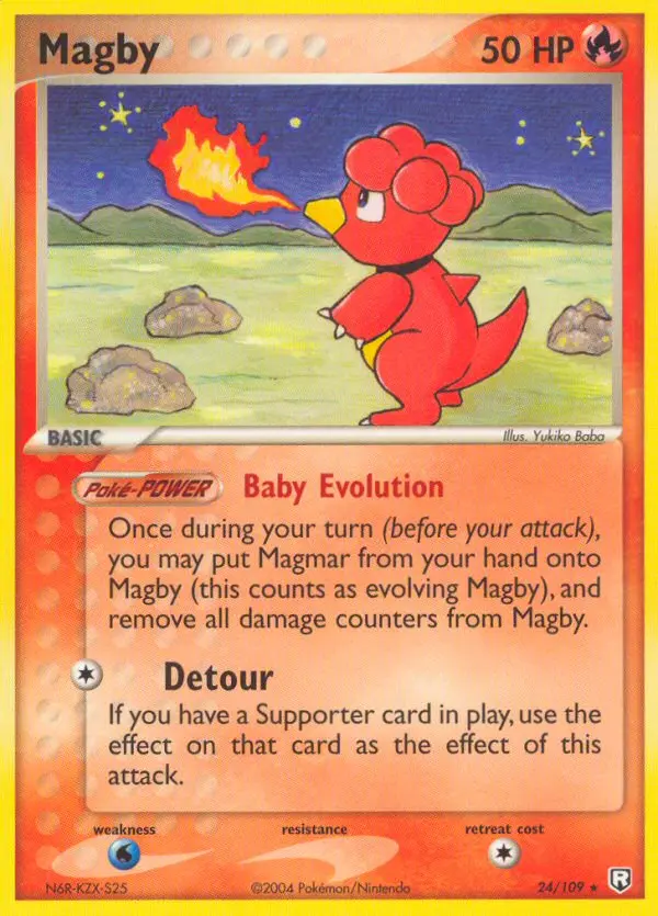 Magby — Team Rocket Returns card #24