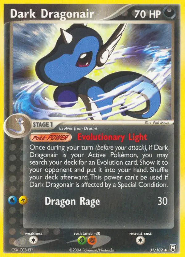 Dark Dragonair — Team Rocket Returns card #31