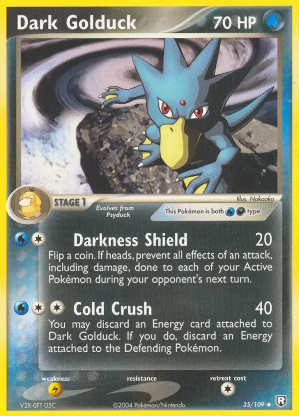 Dark Golduck — Team Rocket Returns card #35