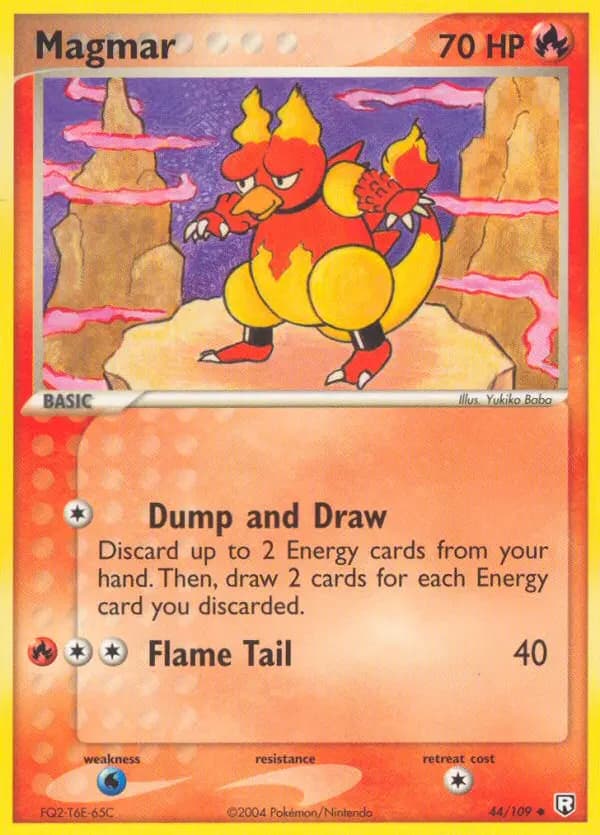 Magmar — Team Rocket Returns card #44