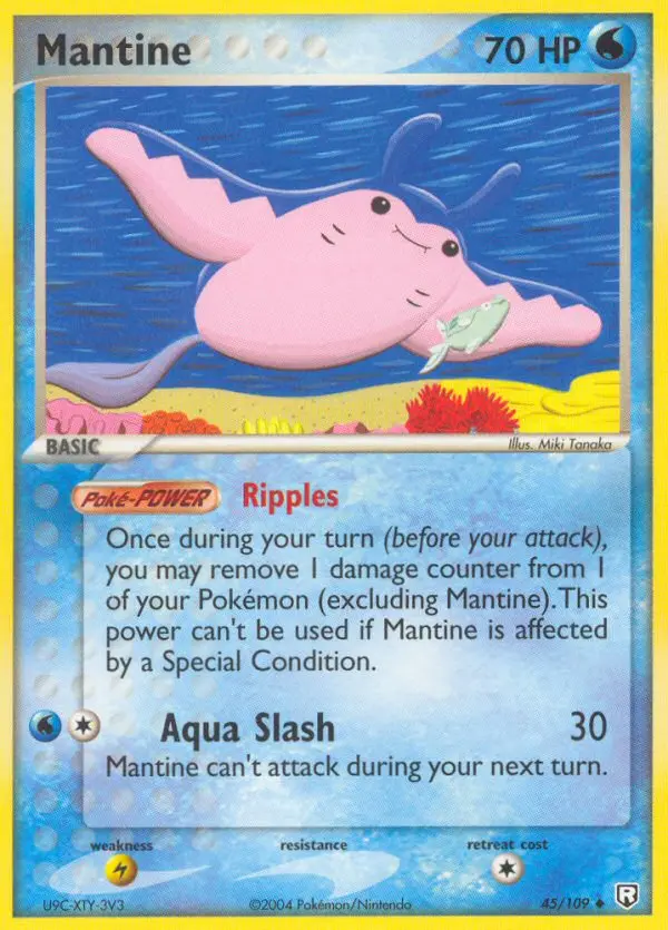 Mantine — Team Rocket Returns card #45