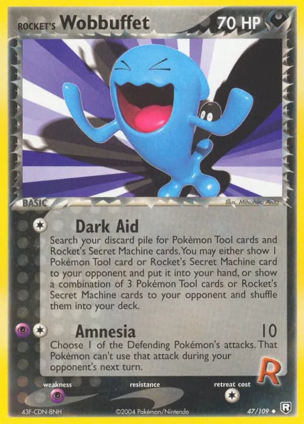 Rocket's Wobbuffet — Team Rocket Returns card #47