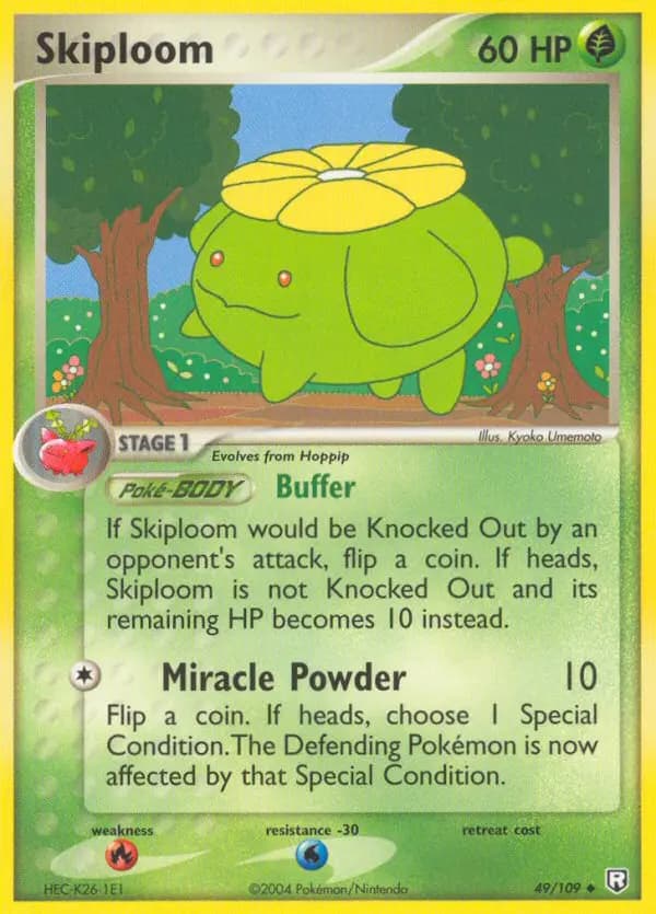 Skiploom — Team Rocket Returns card #49