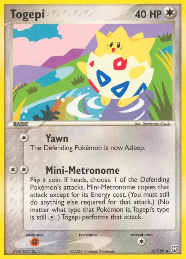 Togepi — Team Rocket Returns card #50