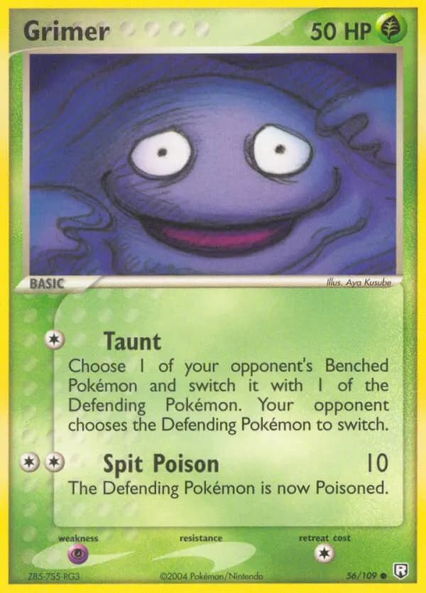 Grimer — Team Rocket Returns card #56