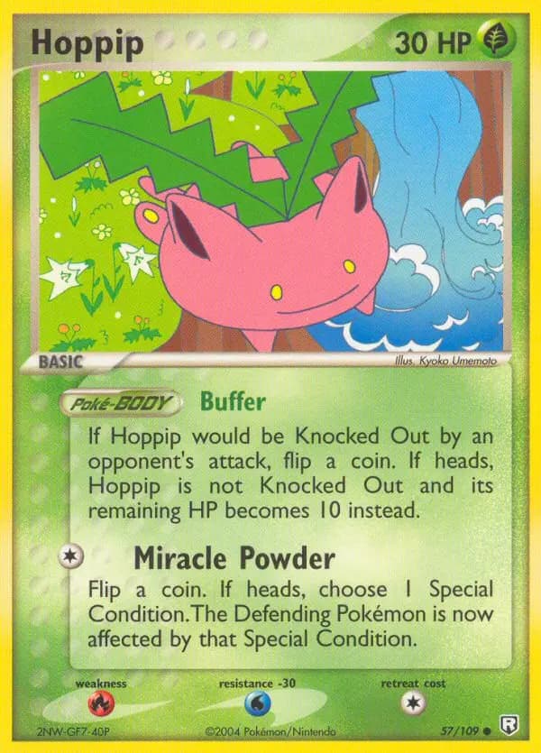 Hoppip — Team Rocket Returns card #57