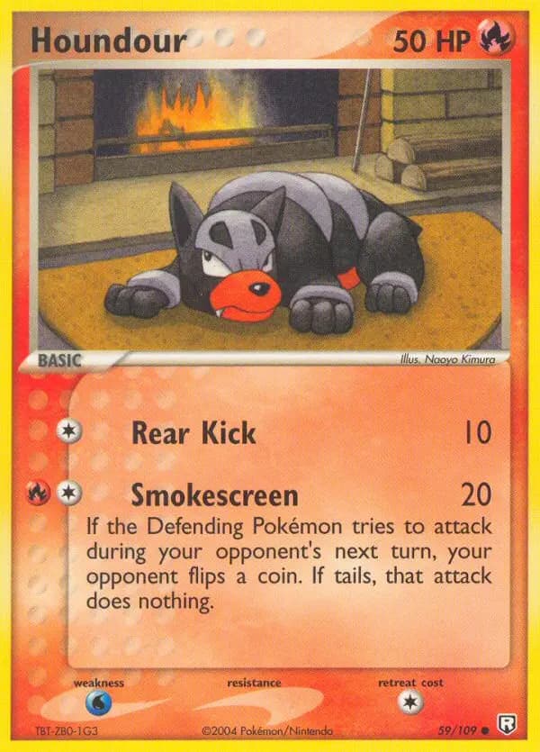 Houndour — Team Rocket Returns card #59