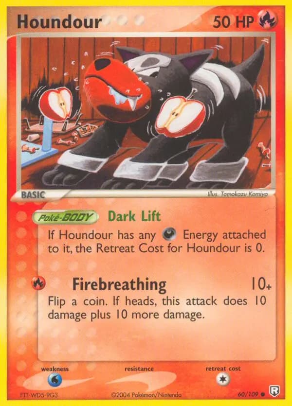 Houndour — Team Rocket Returns card #60