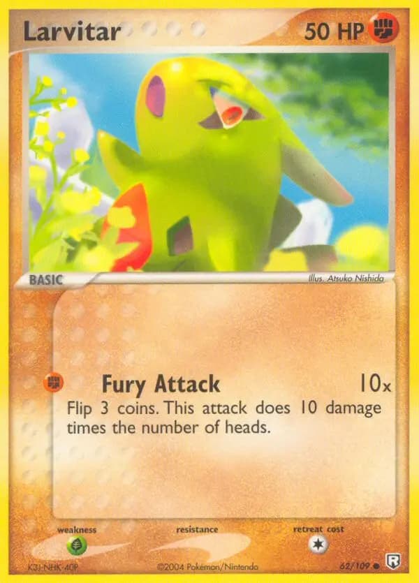 Larvitar — Team Rocket Returns card #62