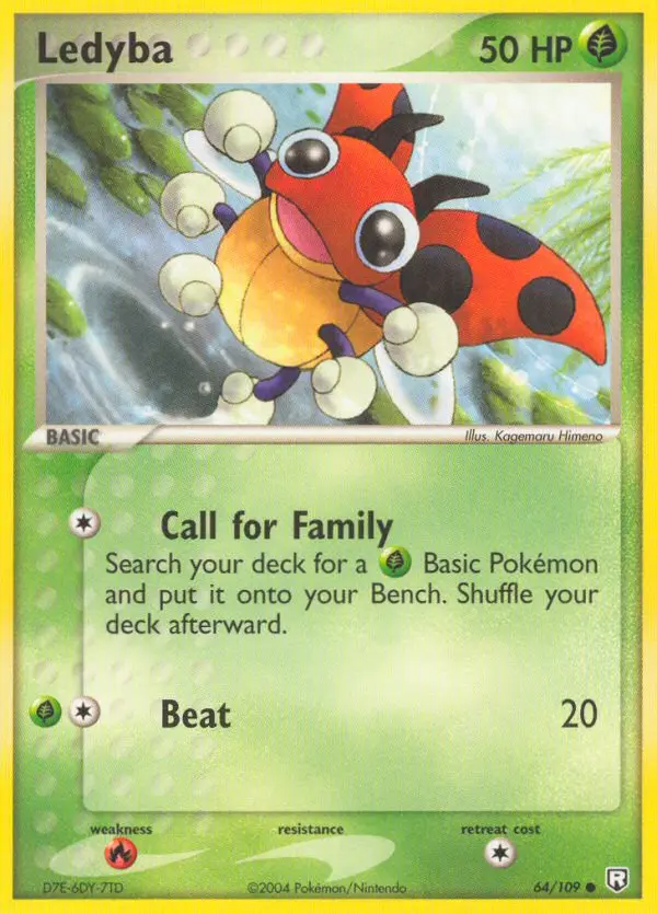 Ledyba — Team Rocket Returns card #64
