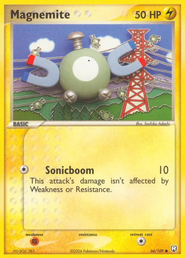 Magnemite — Team Rocket Returns card #66
