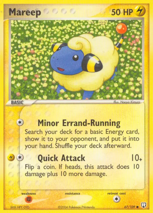 Mareep — Team Rocket Returns card #67