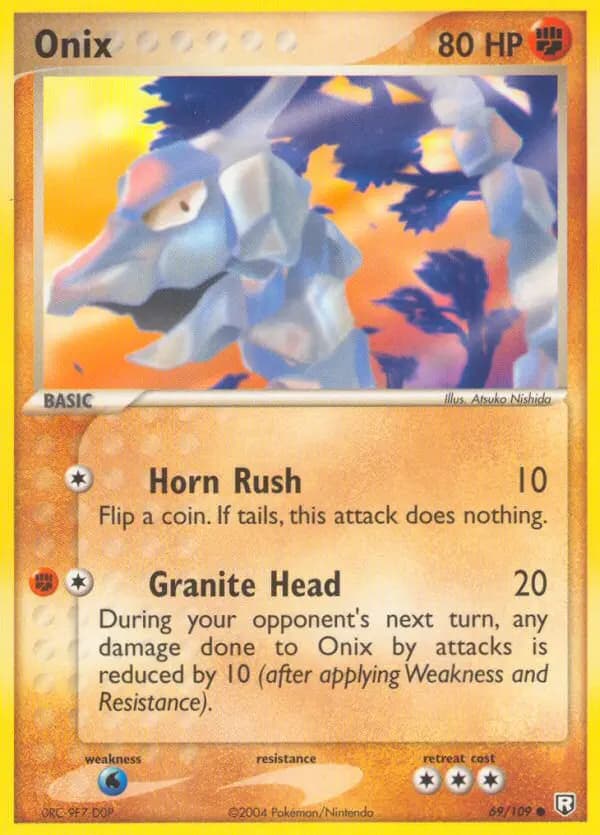 Onix — Team Rocket Returns card #69