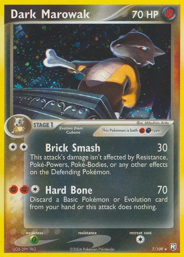 Dark Marowak — Team Rocket Returns card #7